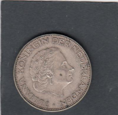 Beschrijving: 2 1/2 Gulden JULIANA